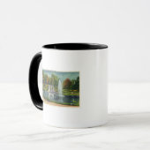 Mug Vue commémorative du parc des congrès (Devant gauche)