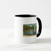 Mug Vue commémorative du parc des congrès (Devant droit)