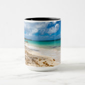 Mug Vue côtière turquoise Anse Canot Caraïbes Photo (Centre)