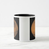 Mug Vue couleur globale de Mars (Centre)