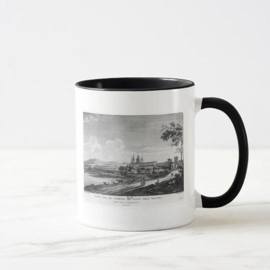 Mug Vue d'abbaye de Cluny (Droite)