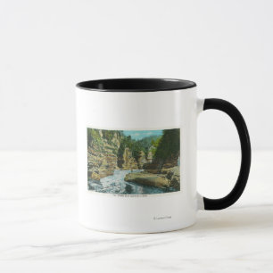 Mug Vue d'abîme d'Ausable près de la tête de