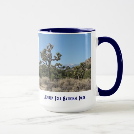 Mug Vue d'arbre de Joshua (Droite)