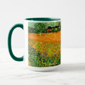 Mug Vue d'Arles avec Iris au premier plan, (Gauche)