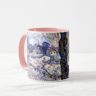 Mug Vue d'Arles, vergers à fleurs - Van Gogh Art