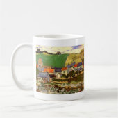 Mug Vue d'Auvers Vincent van Gogh (Gauche)