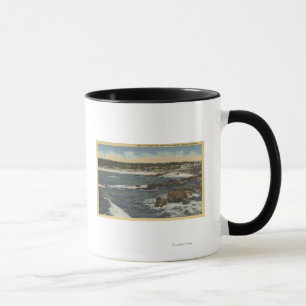 Mug Vue de baie de Carmel de la commande pittoresque