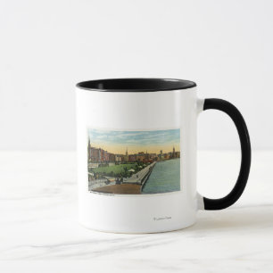 Mug Vue de bassin et d'esplanade de Charles River
