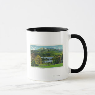 Mug Vue de bâti Chocorua et de lac
