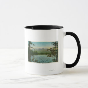 Mug Vue de bâti Katahdin, la crête la plus élevée au