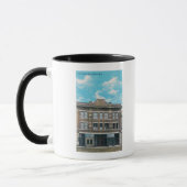 Mug Vue de bloc des anciens boursiers, facturation, MT (Gauche)