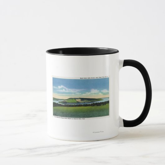 Mug Vue de Bluff Point près de Penn Yan (Droite)