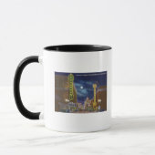 Mug Vue de Broadway la nuit (Gauche)