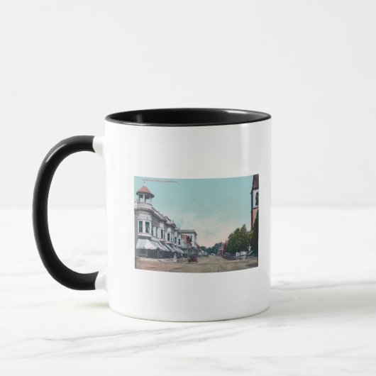 Mug Vue de BroadwayChico, CA (Gauche)