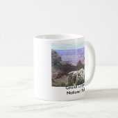 Mug Vue de canyon grand (Devant droit)