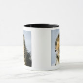 Mug Vue de chien de berger de Shetland (Centre)