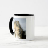 Mug Vue de chien de berger de Shetland (Devant gauche)