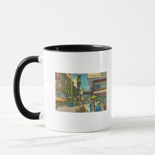 Mug Vue de Chinatown Business Section (Gauche)