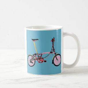 Mug Vue de côté BluePink de Brompton