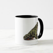 Mug Vue de côté d'un crapaud gonflé par feu oriental (Devant droit)