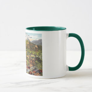Mug Vue de cru du Colorado de parc d'Estes
