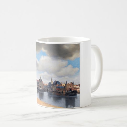 Mug Vue de Delft, Johannes Vermeer, 1659-1660 (Devant droit)
