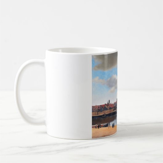 Mug Vue de Delft, Johannes Vermeer, 1659-1660 (Gauche)