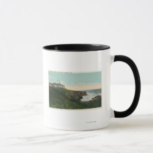 Mug Vue de falaise de tête chauve et extérieur de
