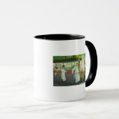 Mug Vue de Fisherman's Wharf, Crabs Getting (Devant droit)