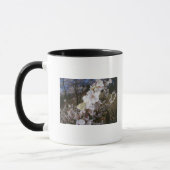 Mug Vue de Fisheye de papillon sur la fleur (Gauche)