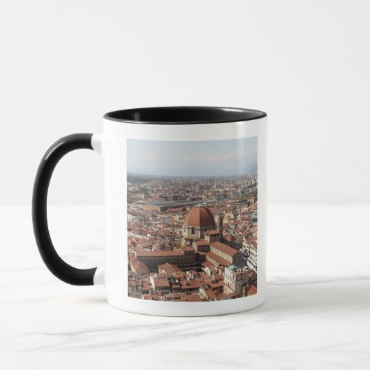 Mug Vue de Florence, Italie à partir du dessus du (Gauche)