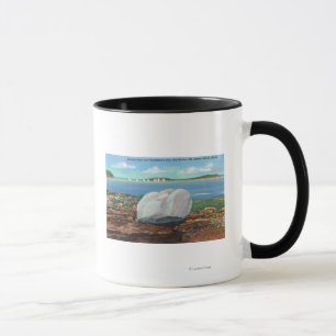 Mug Vue de Frenchman's Bay et de Balance Rock