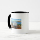 Mug Vue de Frenchman's Bay et de Balance Rock (Devant gauche)