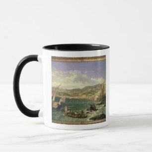 Mug Vue de Gênes, 1854 (huile sur la toile)