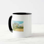Mug Vue de Hoover's Home, Campus U de Stanford (Devant gauche)