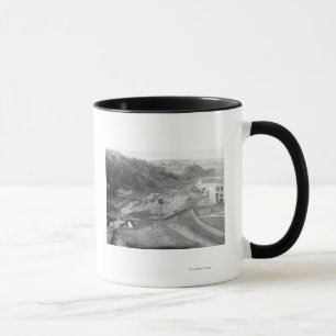 Mug Vue de Hot Springs, photographie d'écart-type