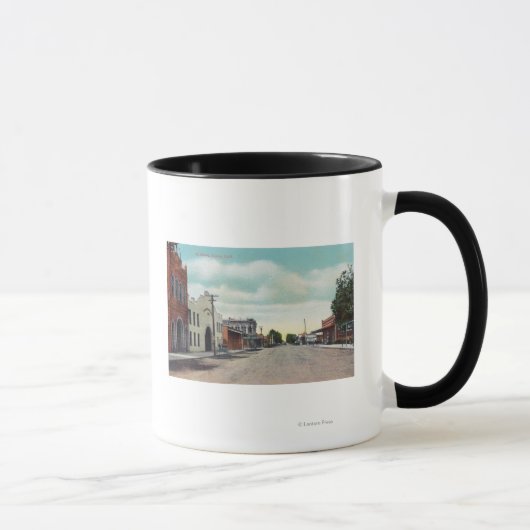 Mug Vue de K StreetTulare, CA (Droite)