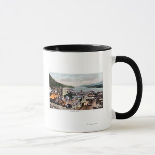 Mug Vue de la baie du CityKetchikan, AK