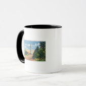 Mug Vue de la balise Memorial (Devant gauche)