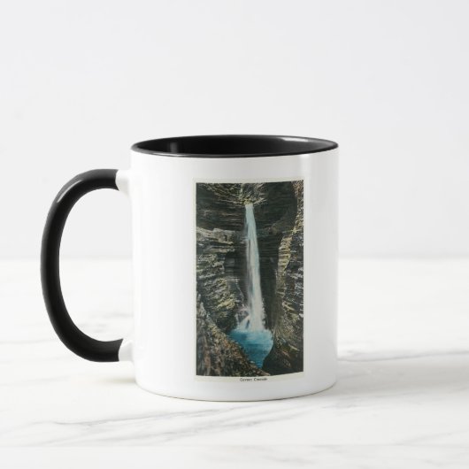 Mug Vue de la cascade de la caverne (Gauche)