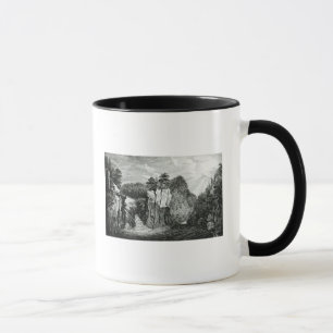Mug Vue de la cascade de rivière de Passaic, New