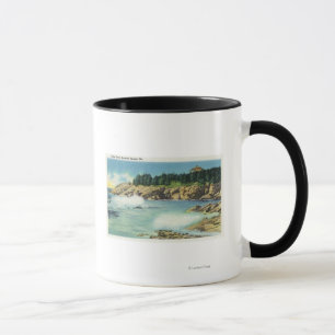 Mug Vue de la caverne de l'enfant à l'île d'écureui