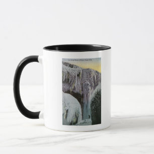 Mug Vue de la caverne des vents en hiver