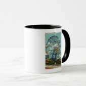 Mug Vue de la célèbre Wonder Ferris Wheel (Devant droit)