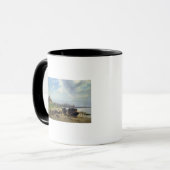 Mug Vue de la côte néerlandaise (Devant gauche)