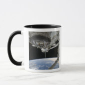Mug Vue de la découverte de la navette spatiale (Gauche)