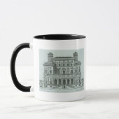 Mug Vue de la façade de la villa Borghese, Rome (Gauche)