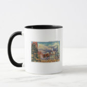Mug Vue de la formation de Queen Victoria Rock (Gauche)