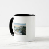Mug Vue de la gorge du fleuve Columbia depuis Crown Po (Devant gauche)