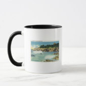 Mug Vue de la grotte des enfants à Squirrel Island (Gauche)
